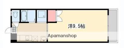 IZUMIビル(1K/2階)の間取り写真