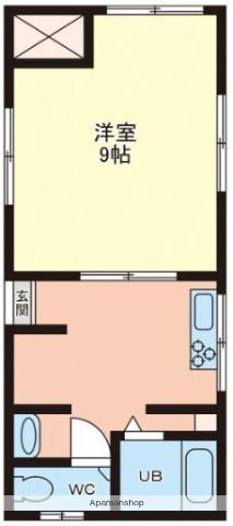 森第1ビル(1K/2階)の間取り写真