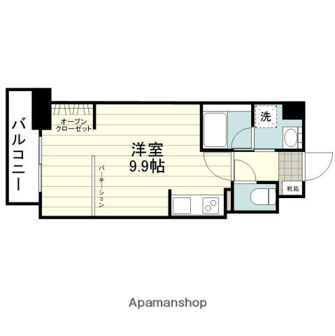 SE PLUS南林寺(ワンルーム/3階)の間取り写真