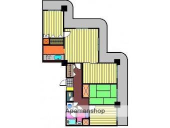 ストークマンション鹿児島(4LDK/16階)の間取り写真
