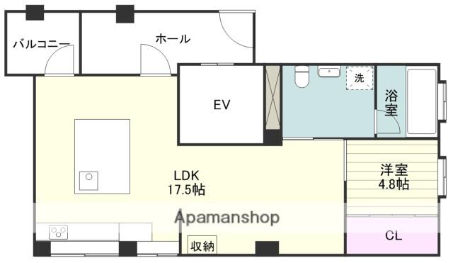BALENCIA APPARTEMENT(1LDK/2階)の間取り写真