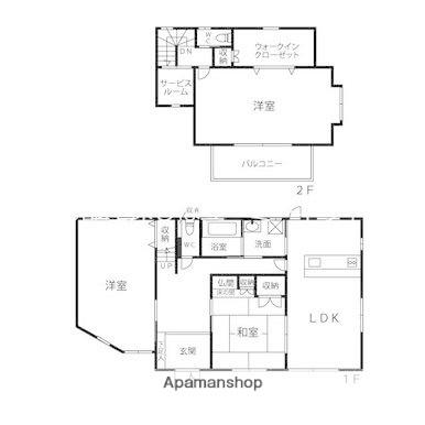 エヌティー(3SLDK/1階)の間取り写真