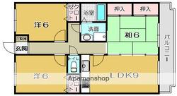 ヴェルドミール風華(3LDK/4階)の間取り写真