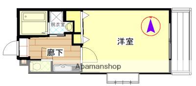 ソレイユT&Y(1K/3階)の間取り写真