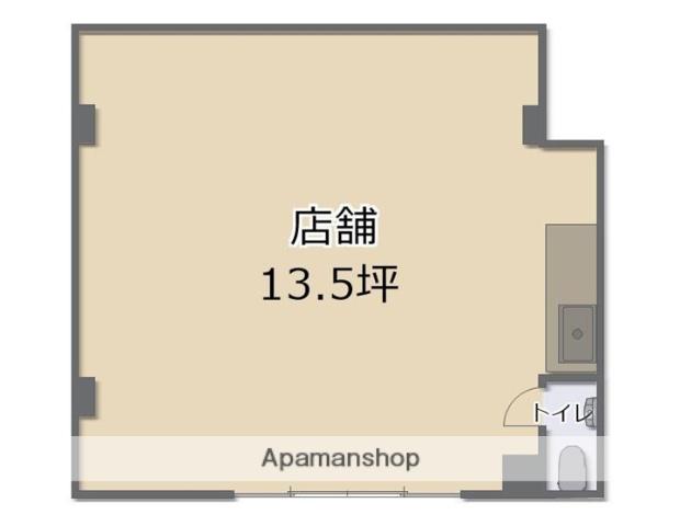 SHマンションマハロ(ワンルーム/1階)の間取り写真