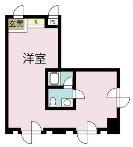 新大阪GHビル(ワンルーム/6階)の間取り写真