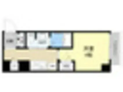 セオリー大阪フルール(1K/6階)の間取り写真