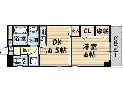福寿荘参番館(1DK/1階)の間取り写真