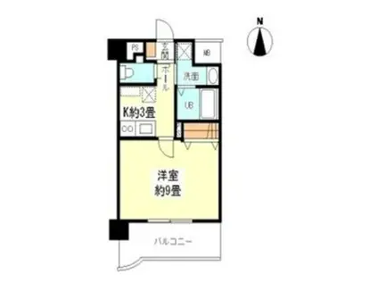 SUNNYCOURTMEIWA(1K/1階)の間取り写真