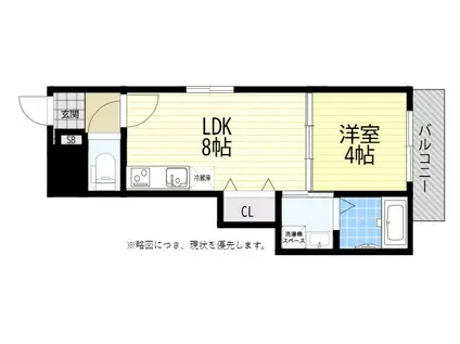 F ASECIA ALOE(1LDK/3階)の間取り写真