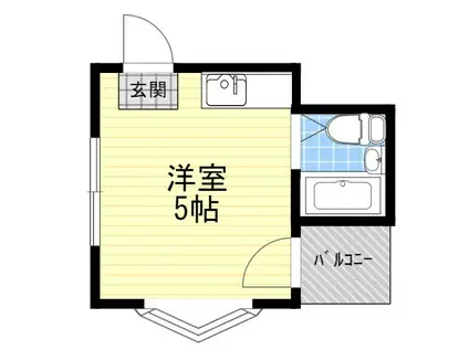 エムボックス香里園(ワンルーム/2階)の間取り写真