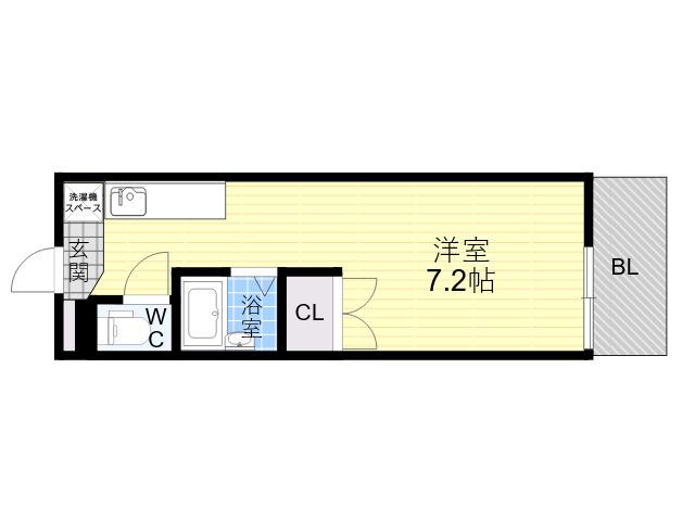 笠原マンション(ワンルーム/3階)の間取り写真