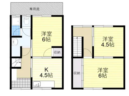 藤村住宅(3K)の間取り写真