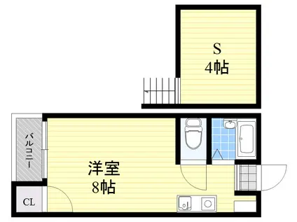 マキシム吉塚駅前(ワンルーム/1階)の間取り写真