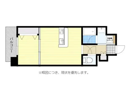 オーキッドレジデンス上呉服(1LDK/5階)の間取り写真