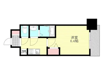 プレサンス西中島南方セレスト(1K/6階)の間取り写真