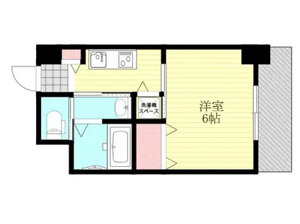 プロスパー十三(1K/5階)の間取り写真