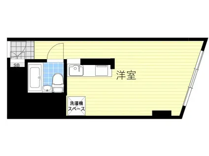 チサンマンション第8新大阪(ワンルーム/8階)の間取り写真