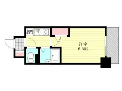 エスリード新大阪第7(1K/9階)の間取り写真