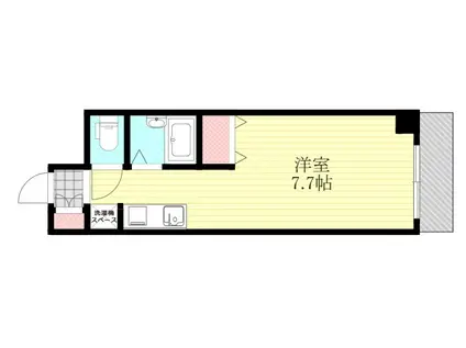 カンタル新大阪(ワンルーム/4階)の間取り写真