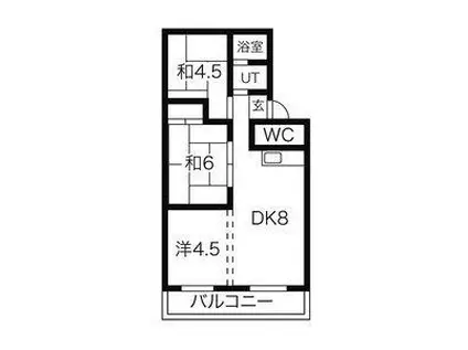 カワベビル(3DK/3階)の間取り写真