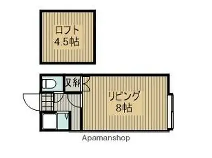 レスポアール文京台(ワンルーム/1階)の間取り写真