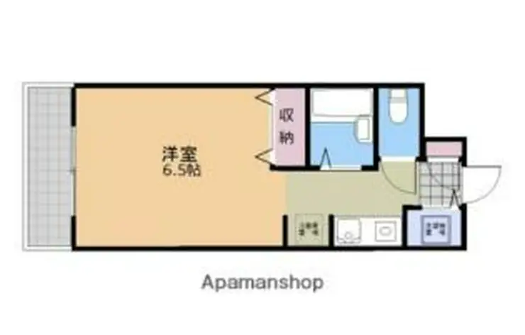 立川幸町クリスタルマンション 4階階 間取り