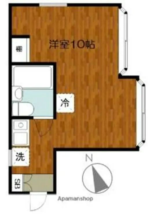 ブランノーヴァ目黒 2階階 間取り