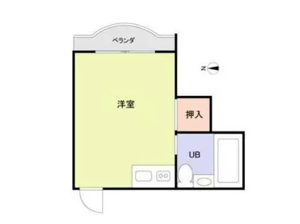 フェリス東高円寺(ワンルーム/2階)の間取り写真