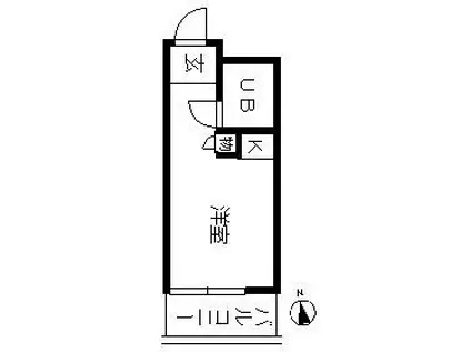TOP・阿佐谷(ワンルーム/3階)の間取り写真