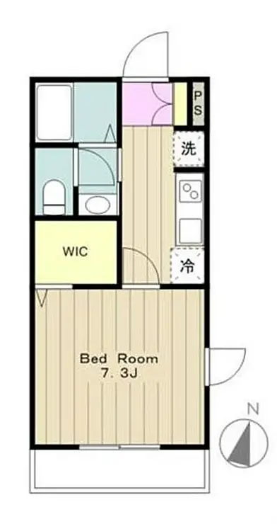 エスパシオ 1階階 間取り