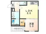 JR阪和線 鶴ケ丘駅 徒歩13分 3階建 新築