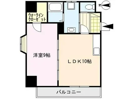 コア・フォレスタ(1LDK/4階)の間取り写真