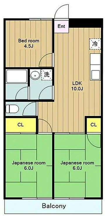 メゾン瀬谷 5階階 間取り