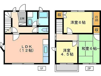 シーサイドタウン大塚A棟(3LDK)の間取り写真