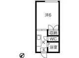 JR仙山線 北山駅(宮城) 徒歩15分 2階建 築41年