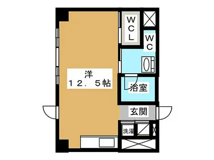 KDXレジデンス東桜I(ワンルーム/17階)の間取り写真
