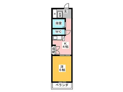 千代田ビルディング(1K/7階)の間取り写真