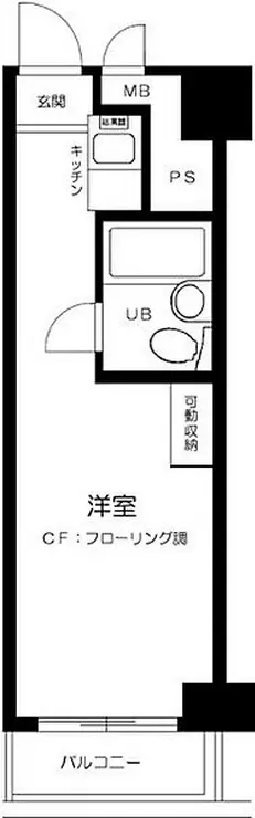 五反田ダイヤモンドマンション 12階階 間取り