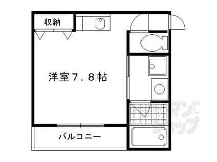 TAIHEISOU I(1K/2階)の間取り写真