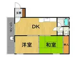 阪急甲陽線 苦楽園口駅 徒歩3分 3階建 築42年