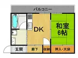 JR東海道・山陽本線 立花駅 徒歩17分 2階建 築35年