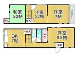 JR東海道・山陽本線 甲子園口駅 徒歩16分 2階建 築45年