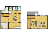 阪神本線 尼崎駅(ＪＲ) 徒歩11分 2階建 築65年