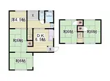 JR播但線 野里駅 徒歩35分 2階建 築51年