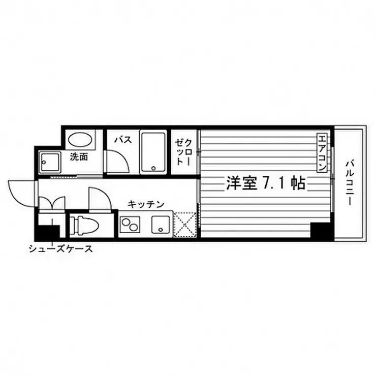 フィールドヴィレッジ 2階階 間取り