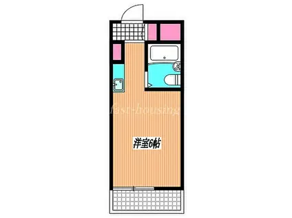 JR中央本線 武蔵小金井駅 徒歩7分 4階建 築38年(ワンルーム/4階)の間取り写真