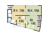 JR山陰本線 花園駅(京都) 徒歩2分 4階建 築54年