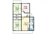 近鉄長野線 川西駅(大阪) 徒歩18分 3階建 築35年