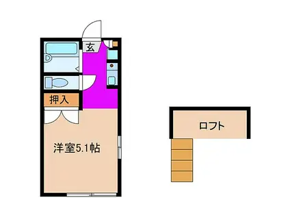 養老鉄道 播磨駅 徒歩12分 2階建 築29年(ワンルーム/1階)の間取り写真